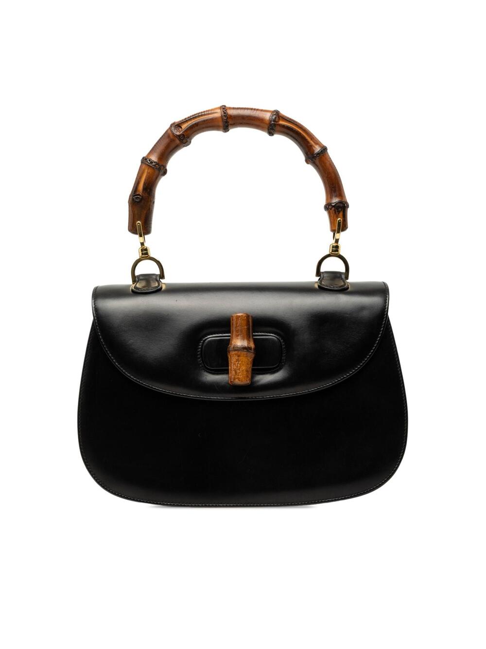 Gucci Calfskin Bamboo Night Pre-Loved #346735G10B